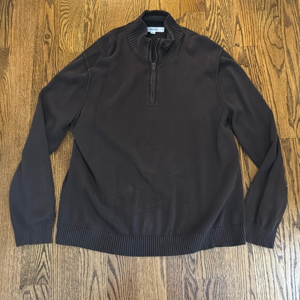 Men’s Calvin Klein, long sleeve sweater in size XL